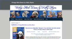 Desktop Screenshot of myminkbears.com